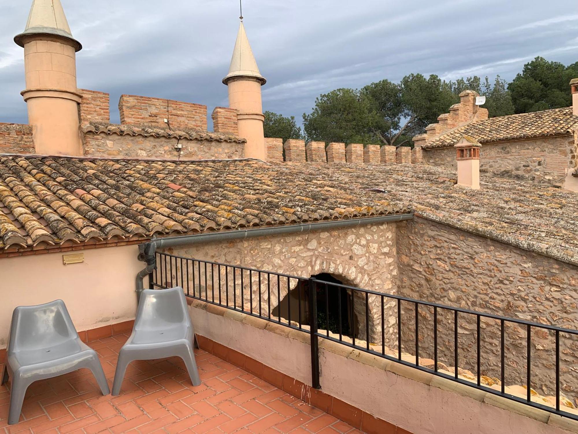 Castillo Con Piscina En Plena Sierra Calderona Сегорбе Екстер'єр фото